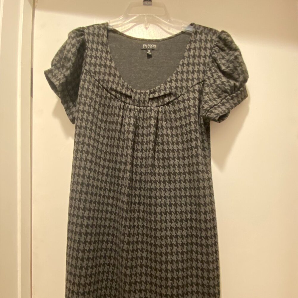 Enfocus Studio Size 12; Grey/black checkered short sleeve